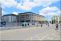TL4657 : Cambridge: at the corner of Station Place by John Sutton