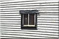 TQ7468 : Window in a weatherboarded wall, Rochester by David Martin