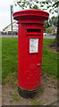 George V postbox on  Upton Road, Birkenhead