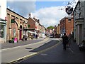 SK0043 : High street, Cheadle by Philip Halling