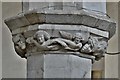 Great Bromley, St. Georges Church: Decorated period nave capital 2