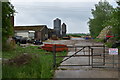 Pig farm on the perimeter of the former Debach Airfield