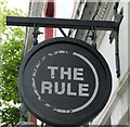 Sign for The Rule