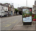 Persil advert on a Maindee bus shelter, Newport