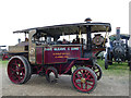 Angelina the steam tractor at the Smallwood Rally