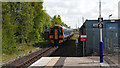 A train for Aberdeen departing from Keith