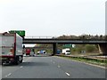 The M56 runs under Chester Road