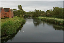 SP2195 : The River Tame near Kingsbury by Bill Boaden