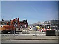 Construction work on Annan Street