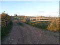 Entrance to track to Mount Pleasant Farm, near Fortrose