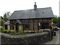 Half timbered cottage in Worthen