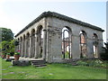 NZ1758 : The  Orangery  (ruin)  built  in  c1773.  Gibside by Martin Dawes