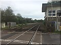 Signal box and railway