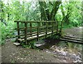 Footbridge on West Deane Way