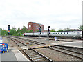 SJ4166 : Voyager arriving at Chester by Stephen Craven