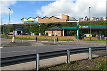 ST1599 : Morrisons on two levels, Bargoed by Jaggery