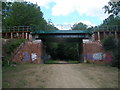 Railway bridge over Stead Lane, south of Hoyland