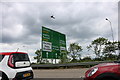 Sign on the A5, Fenny Stratford