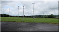 Rugby pitch in Cwmann, Carmarthenshire