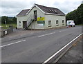 Business premises alongside the A485 in Cwmann, Carmarthenshire