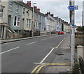 Cycle route 82 direction signs, Bridge Street, Lampeter