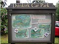 Information  board  at  Dunkirk  Car  Park.  Cragside