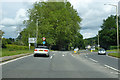 SU8696 : Roundabout south of Hughenden Valley by Robin Webster