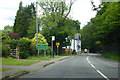 A4128 Missenden Road enters Prestwood