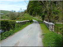 SJ1229 : Pont Maen Gwynedd by Richard Law