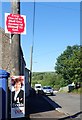 Religious and political messages in Castleblayney Street, Newtownhamilton