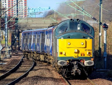 NS5268 : Class 314 being towed away for Scrap! by Adam Forsyth