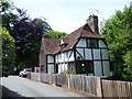 House at the entrance to West Heath School