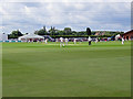 SK5566 : Welbeck Cricket Club: the first first-class wicket to fall by John Sutton