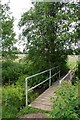 Footbridge on the River Brain