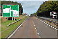 Northbound A90 near to Luthermuir