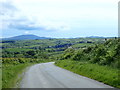 The Monaghan Road descending into the White Water valley