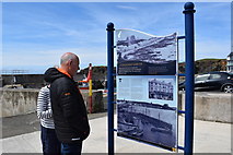 C8138 : Information board near Portstewart Harbour by Kenneth  Allen