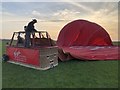 Packing the balloon away