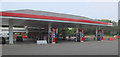 Petrol station at Tamworth Services