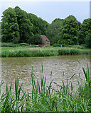 SP2872 : Kenilworth: across Abbey Fields lake by John Sutton