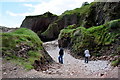 Path to Cushendun Caves