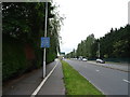 Cycle path beside New Chester Road