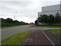 Cycle track beside Riverwood Road, Bromborough