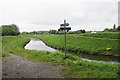 Signpost by the River Mersey