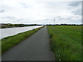 The Wales Coast Path towards Hawarden Bridge