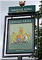 Sign for the Kings Arms, Bebington