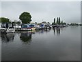 Moored boats, south bank, Sawley Cut