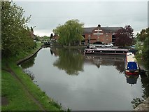 SK4430 : Winding hole by the Clock Warehouse, Shardlow by Christine Johnstone