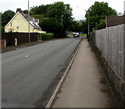 ST1688 : North along Bedwas Road, Caerphilly by Jaggery