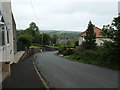 The steep road down to Lower Under Hill, Glaisdale